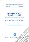 Diritto, diritti e autonomie. Tra Unione Europea e riforme costituzionali libro