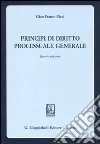 Principi di diritto processuale generale libro