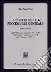 Principi di diritto processuale generale libro