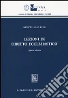 Lezioni di diritto ecclesiastico libro