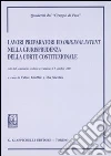 Lavori prepratori ed «original intent» nella giurisprudenza della Corte costituzionale. Atti del Seminario (Catania, 5 ottobre 2008) libro