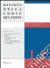 Rivista della Corte dei Conti (2016) vol. 1-2 libro
