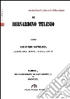 De Bernardino Telesio. Testo latino libro