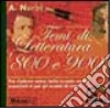 Temi di letteratura italiana dell'800 e '900. Manopik libro