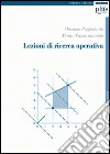 Lezioni di ricerca operativa libro