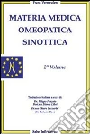 Materia medica omeopatica sinottica. Vol. 2 libro