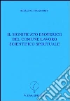 Il significato esoterico del comune lavoro scientifico spirituale libro