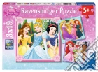 Ravensburger 09402 - Puzzle 3x49 Pz - Principesse Disney - Amiche puzzle