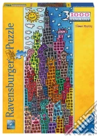 Ravensburger 15065 - Puzzle 1000 Pz - Panorama - James Rizzi - Fun Sun On The Right Night puzzle