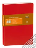 Taccuino Habana SMOOTH - Rosso Ciliegia (16x24) scrittura