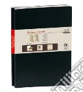 Taccuini duo habana smooth a righe 16x24 nero scrittura