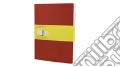 Moleskine Cahier XLARGE QUADRETTI copertina ROSSO art vari a