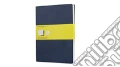 Moleskine Cahier XLARGE QUADRETTI copertina BLU NAVY art vari a