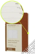 Agenda 2013 Settimanale CAHIER - Week-a-page Colore Terracotta art vari a